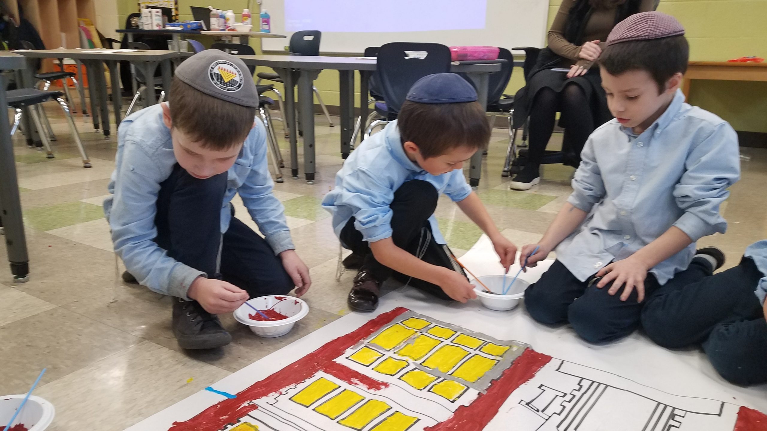 Rosh Chodesh Kislev Art Project תומכי תמימים